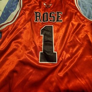 Derrick Rose Authentic Adidas Jersey